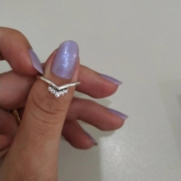 🍒 Sterling Silver 925 Royalty Chevron Ring - Picture 8 of 8